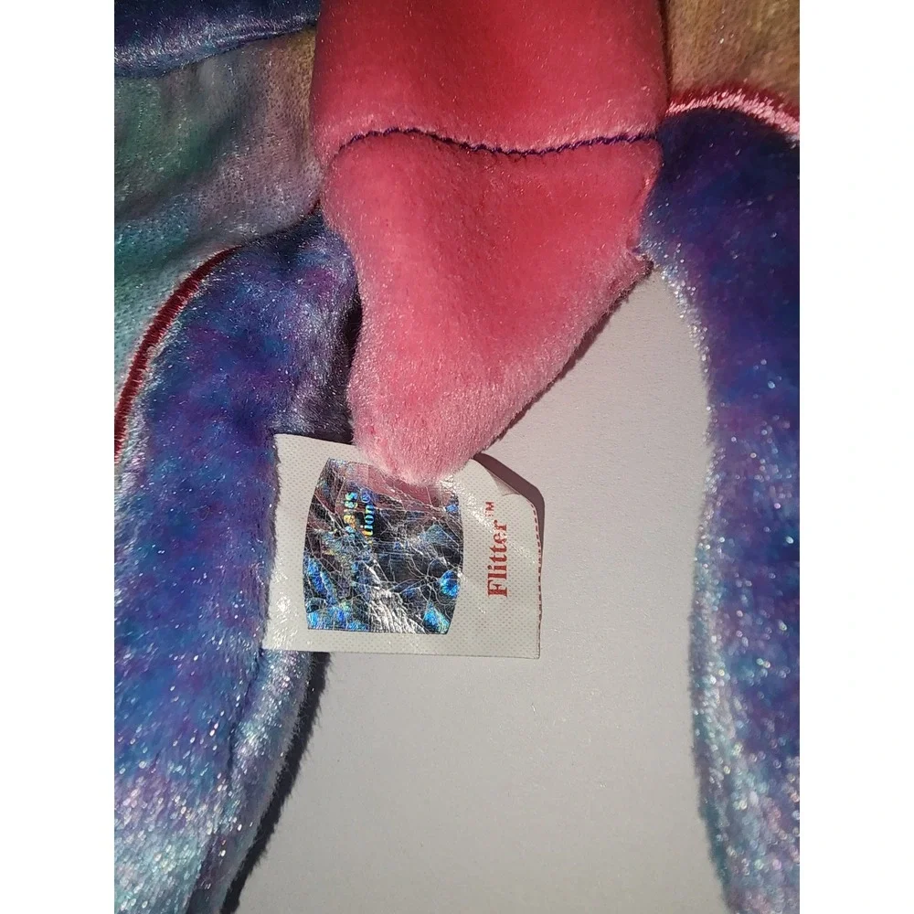 Ty Beanie Babies Flitter The Butterfly Holographic Tag‎